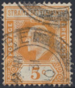 Straits Settlements    SC# 133 Used  see details & scans