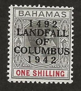 BAHAMAS SC# 125  FVF/MNH