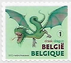 Belgium # 2543 - Mythical Creatures - Dragon - MNH   [F]