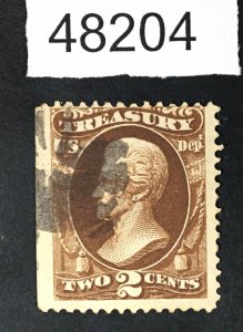 US STAMPS # O73 USED LOT #48204