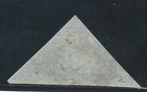 CAPE OF GOOD HOPE 1853 TRIANGLE 4D LIGHT BLUED PAPER