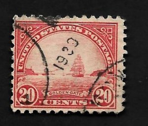 United States 1923 - U - Scott #567 *