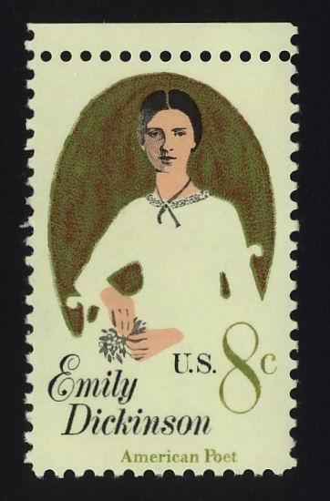 1436  8c Emily Dickinson MNH single