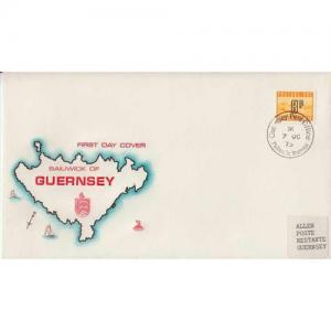 First Day Cover 7th October 1975 8p Postage due