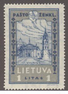 Lithuania, Scott #260, MH