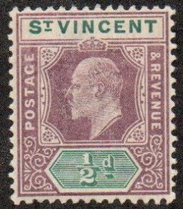 St. Vincent Sc #71 Mint Hinged