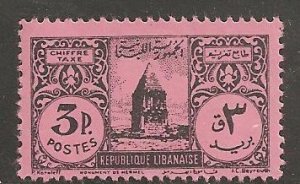 Lebanon SC J45 MNH