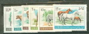 Lebanon #453-8  Single (Complete Set)