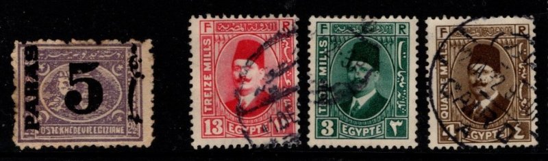 Egypt Value Starter Pack 18 Assorted Stamps Used Nice Assortment Earlier Stamps