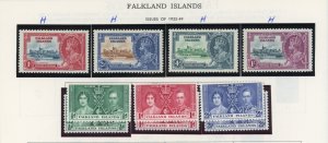 Falkland Islands and Dependencies 1933-1989 Mounted on Minkus Pages Mint LH/NH