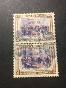 Honduras sc C213 u pair