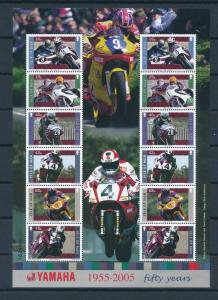 [25189] Isle of Man 2005 Motor Racing Yamaha MNH