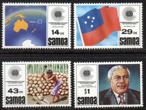 Samoa Sc #587-590 MNH