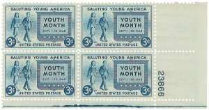 963: Youth Month - Plate Block - MNH - 23866-LR