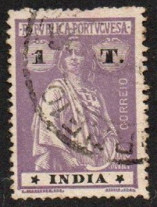 Portuguese India Sc #367 Used