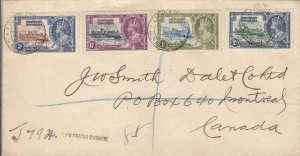 1936, Livingston, Northern Rhodesia to Montreal, Canada, See Remark (32659) 