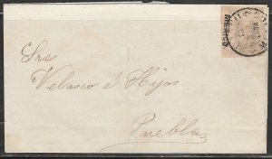 MEXICO 8, 2Rs DOCKETED FOLDED COVER. XF. (T28)