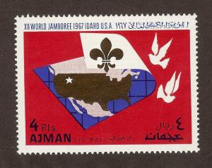 AJMAN SC# 187 VF MNH 1969