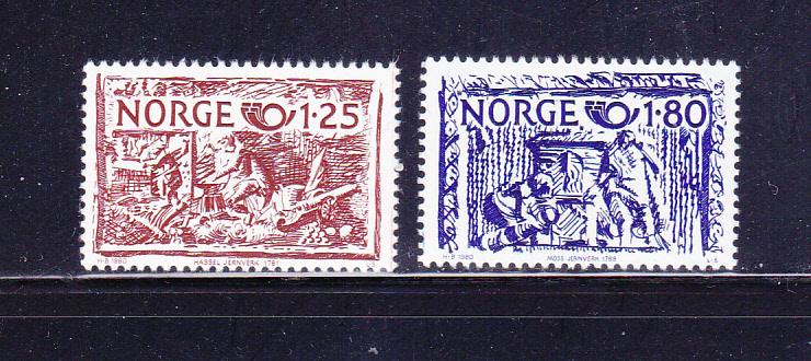 Norway 766-767 Set MNH Nordic Cooperation Issue (A)