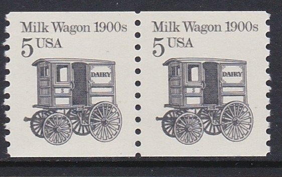 2253 Milk Wagon Coil Pair MNH