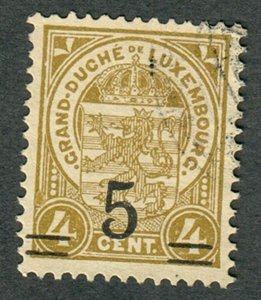 Luxembourg #115 used single