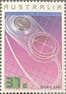 1987 Stamp of Australia of Bionic Ear SC# 1036MNH