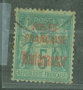 Madagascar (British Consular & Inland Mail) #14 Used Single