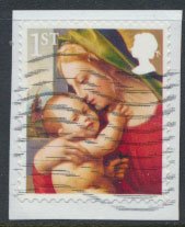 Great Britain SG 3543 SC# 3240 Used Self Adhesive  Christmas 2013 see details 