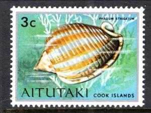 Aitutaki 85 Seashell MNH VF