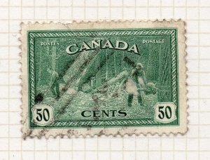 Canada 1946 Early Issue Fine Used 50c. NW-253243