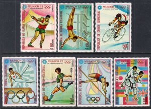 Equatorial Guinea Summer Olympics MNH VF