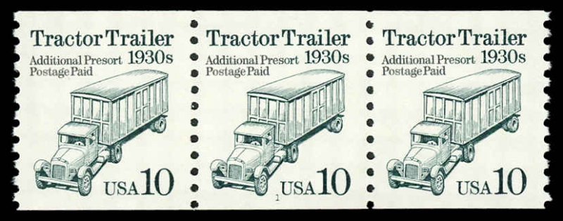 USA 2457 Mint (NH) PNC 3 P#1