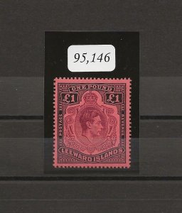 LEEWARD ISLANDS 1942 SG114ba MNH Cat £1700