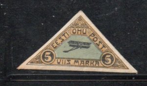 Estonia Sc C1 1920 1st Airmail stamp mint