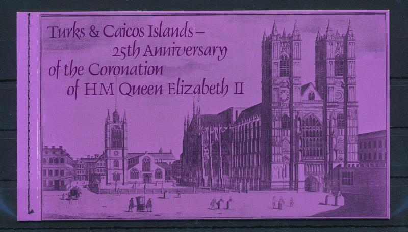 [35469] Turks & Caicos 1978 Coronaton Queen Elizabeth Booklet MNH