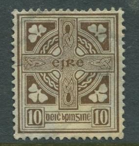 Ireland - Scott 116 - Definitive Issue -1940 - Used - Single 10p Stamp