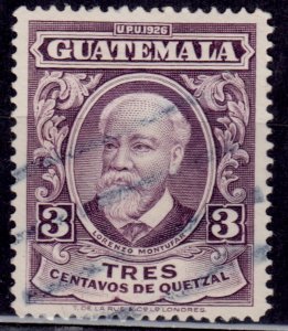 Guatemala 1929, Laurenzo Montufar, 3c, used