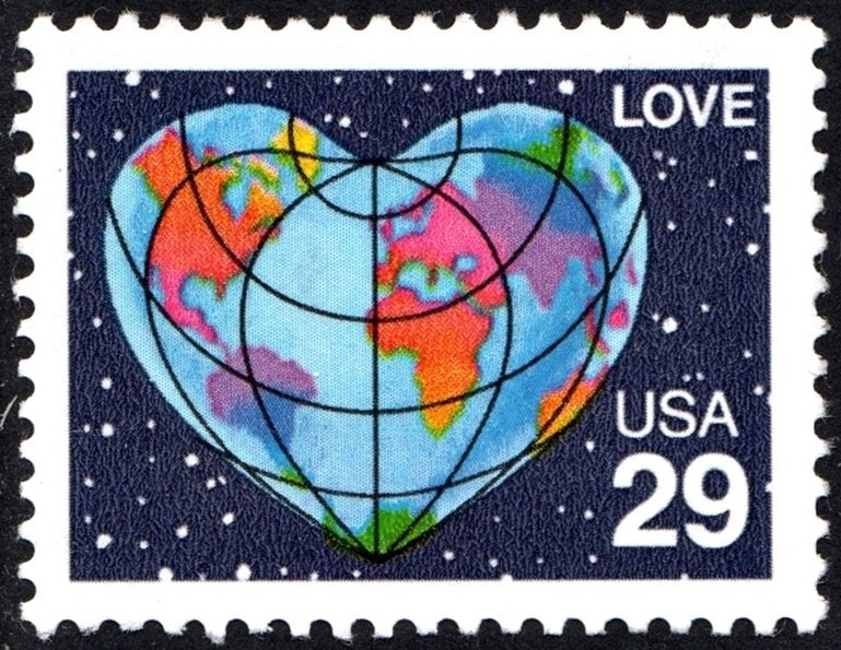 SC#2535 29¢ Love Single (1991) MNH