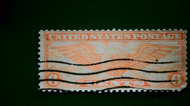 1934 Scott# C19 Airmail 6 Cent