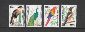 BIRDS - NETHERLANDS ANTILLES #713-16 MNH
