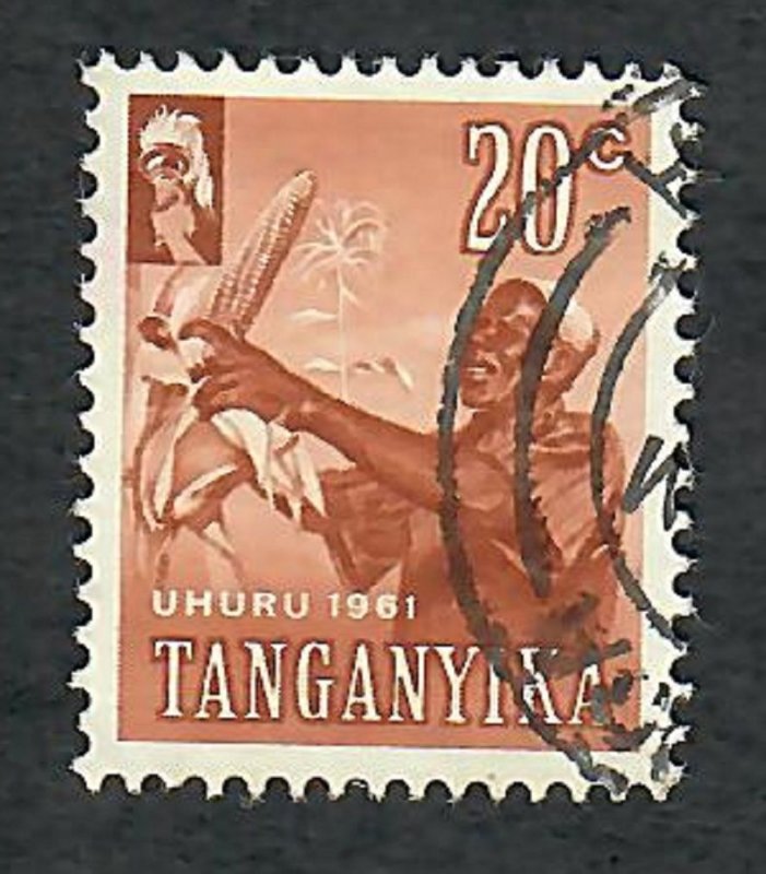 Tanganyika #48 used single