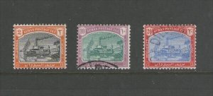 Sudan 1948 SG D12,14,15 FU