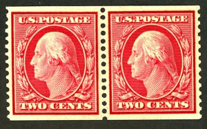 U.S. #353 MINT PAIR OG HR