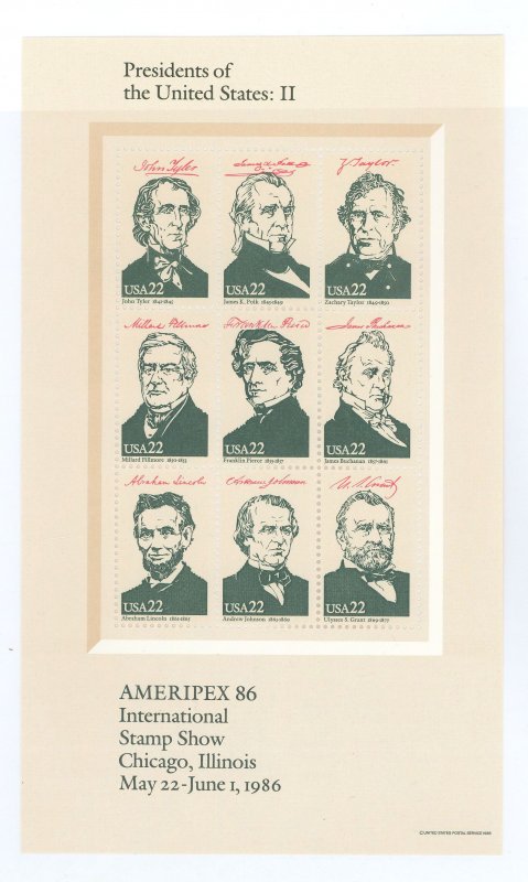 United States #2217 Mint (NH) Souvenir Sheet