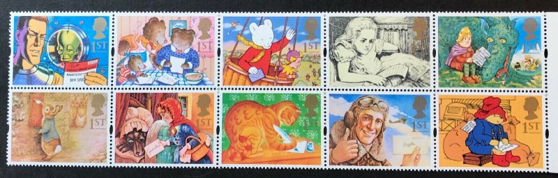 Great Britain 1547a MNH  pane of 10 SCV  $14.50 Priced to Sell!