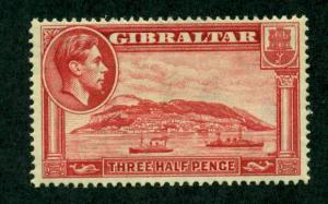 Gibralter 1938 #109 MNH SCV(2018)=$20.00