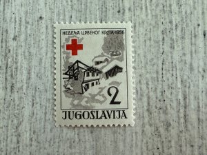 Yugoslavia #RA15 MH, 2d, Ruins in the Snow, 2024 SCV.$0.30