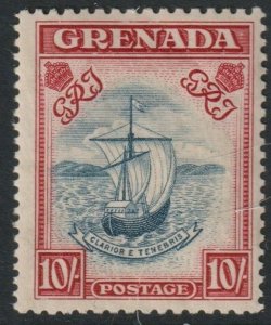 Grenada Sc 142b KGV 1938 Seal of Colony 10/ issue MLMH CV $36.00 p 12x13