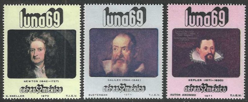 Mexico C377-C379 MNH Complete SC$1.35