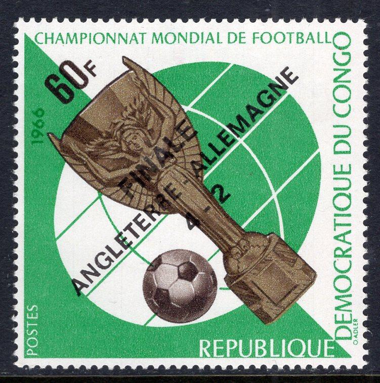 Congo Democratic Republic 590B Soccer MNH VF